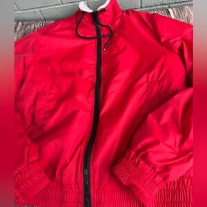 Garage P/S Red Flight Jacket